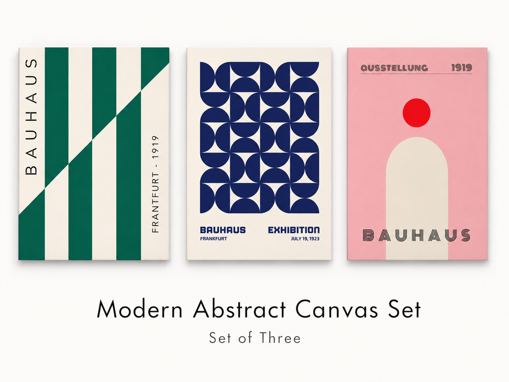 Modern Abstract Canvas Set