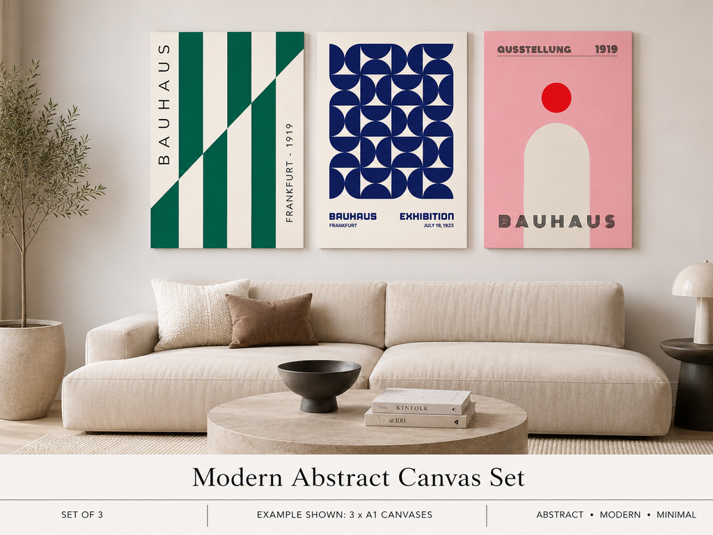 Modern Abstract Canvas Set